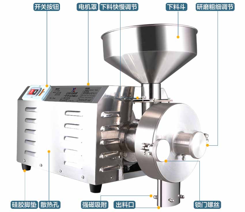 820五谷杂粮磨粉机结构