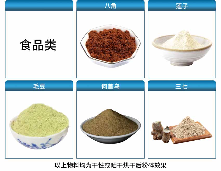 水冷全能粉碎机粉碎食品